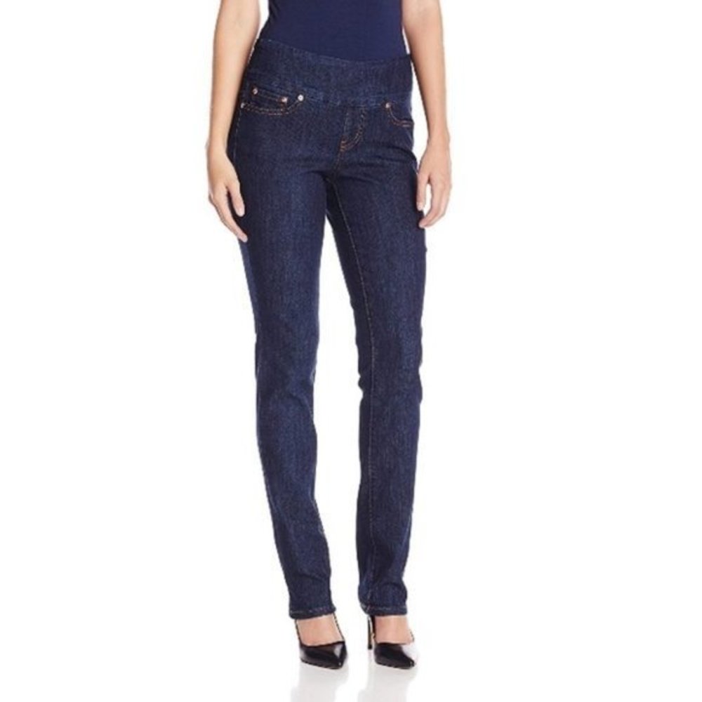Jag Skinny Pull On Malia Slim Leg‎ Jeans Size 2